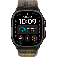 Умные часы Apple Watch Ultra 4 49mm (Black Titanium Dark Olive Alpine Loop M)