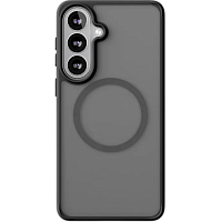 Чехол защитный VLP LITE Bloom Case c MagSafe для Samsung S26 Plus (Black)